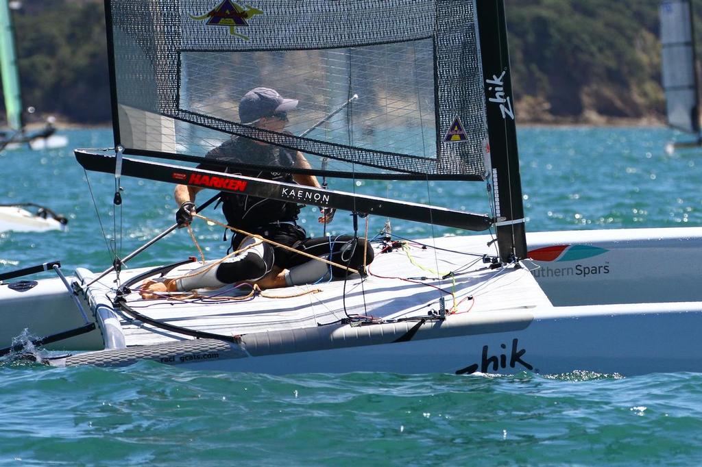 Int. A-Class Catamaran World Championship, Day 5, Takapuna NZ © Richard Gladwell www.photosport.co.nz